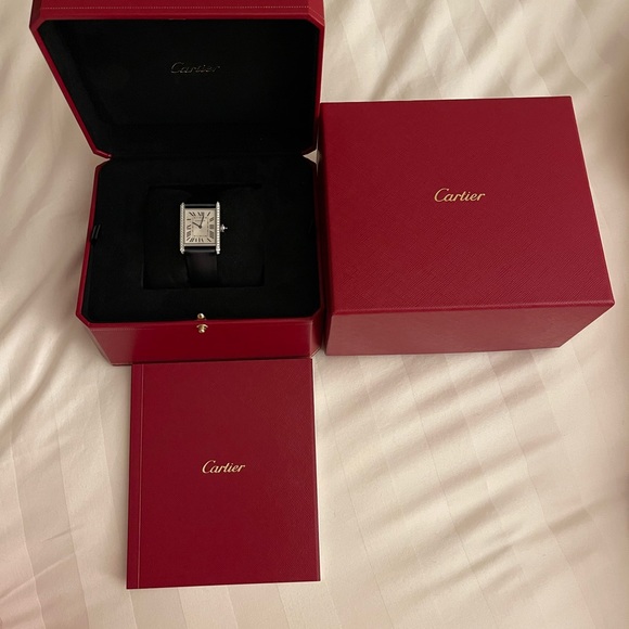 Cartier Must Watch with diamonds - Picture 4 of 8